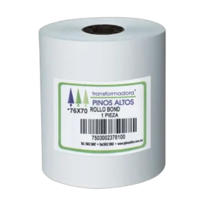 Rollo papel bond 76 x 70